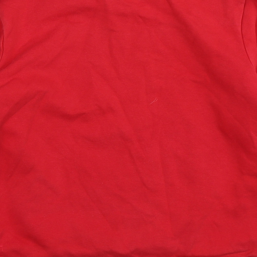 George Boys Red Pullover Sweatshirt Size 10-11 Years