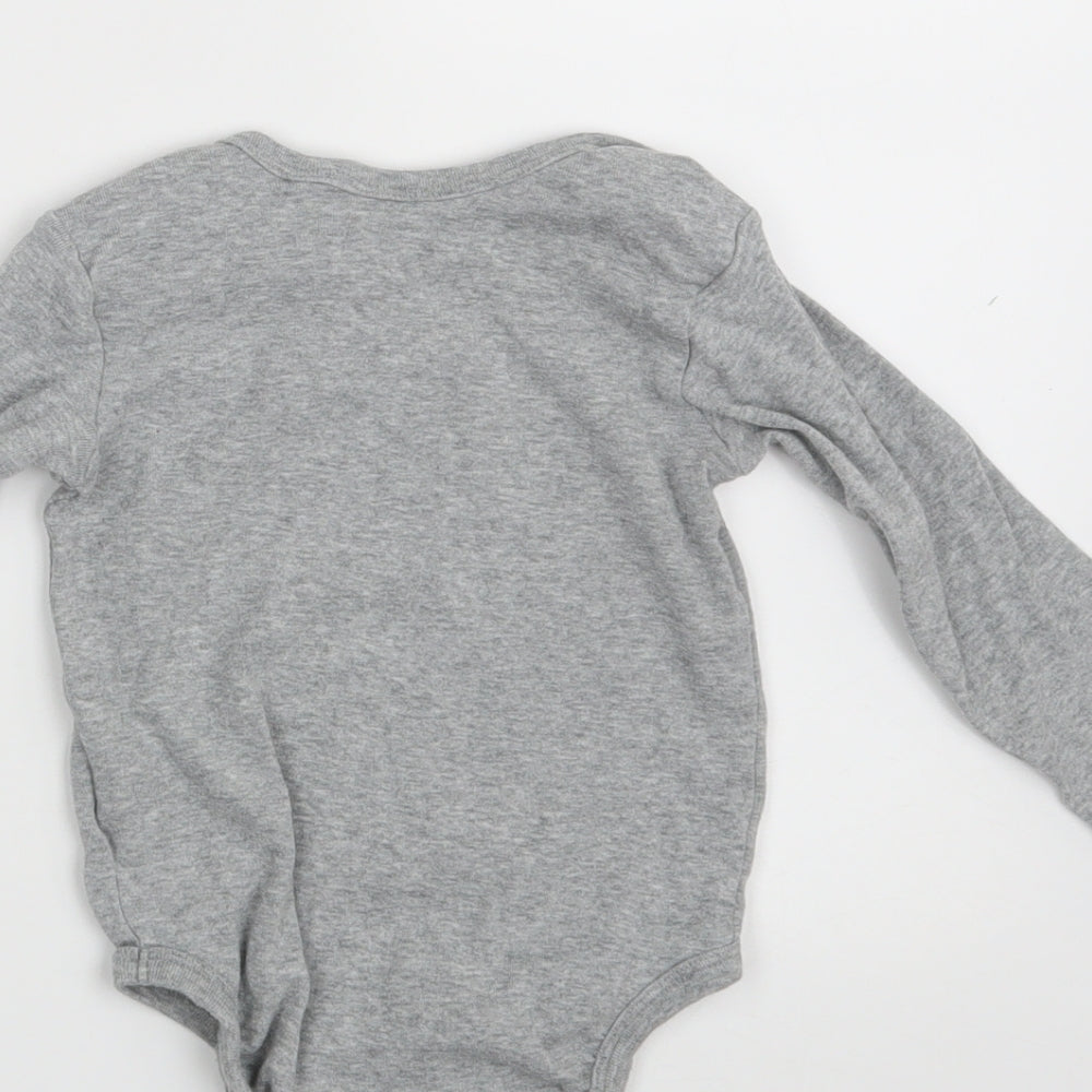 Lupilo Girls Grey Romper One-Piece Size 12-18 Months