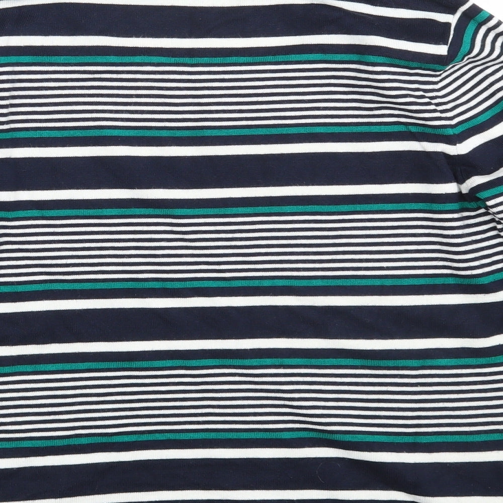 Country Casuals Womens Multicoloured Striped Pullover Sweatshirt Size M