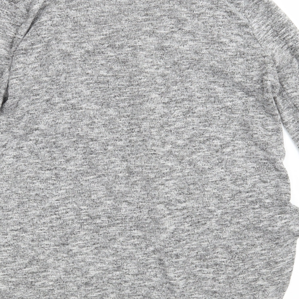 Primark Womens Grey Knit Pullover Sweatshirt Size 14
