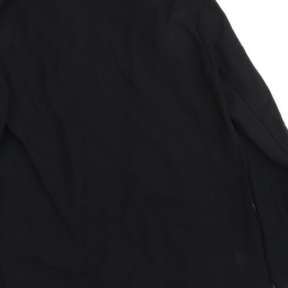 Primark Womens Black Overcoat Coat Size 6