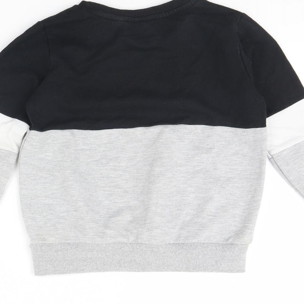 FRIENDS Boys Grey Pullover Jumper Size 7 Years