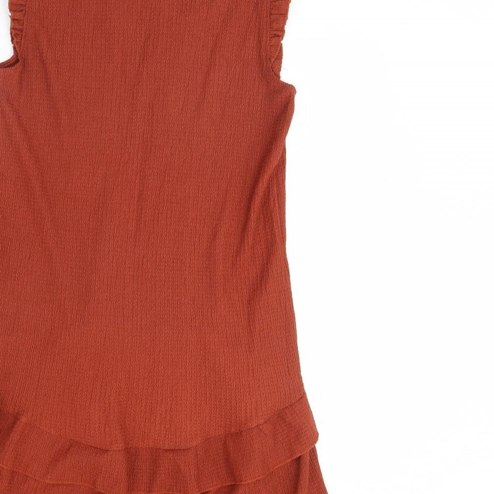 George Womens Brown Mini Size 8