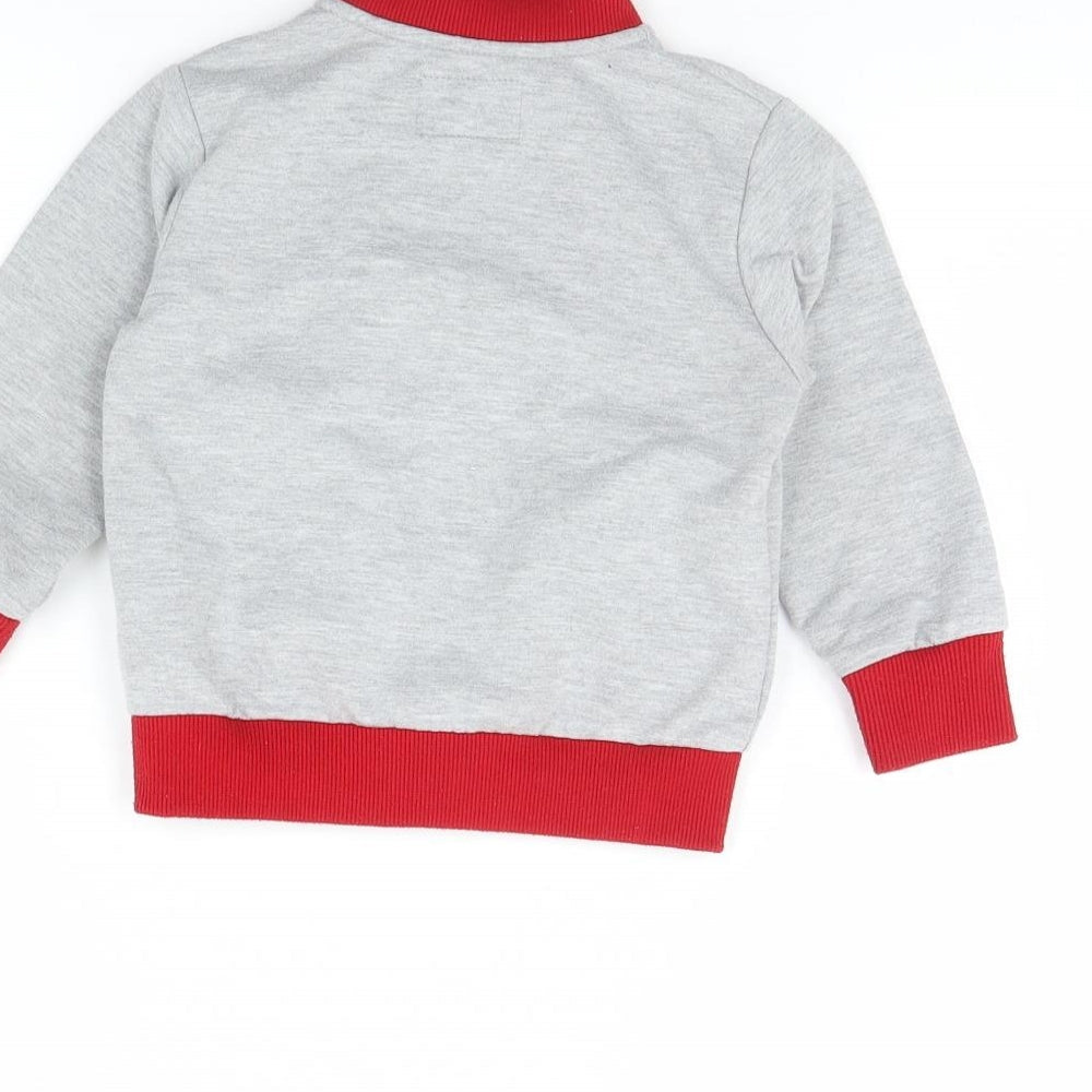 small gang Baby Grey Jacket Size 18 Months