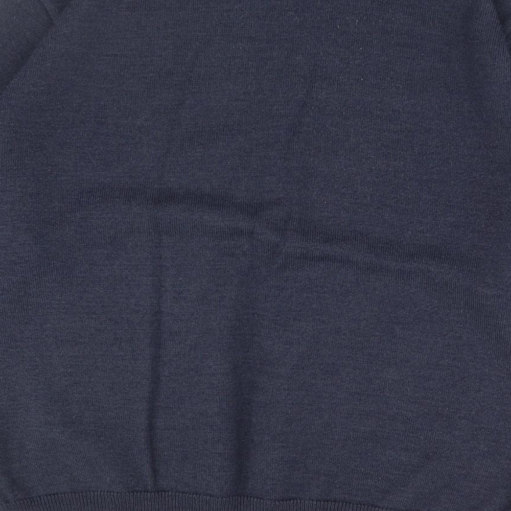 Walsey Mens Blue Pullover Jumper Size L