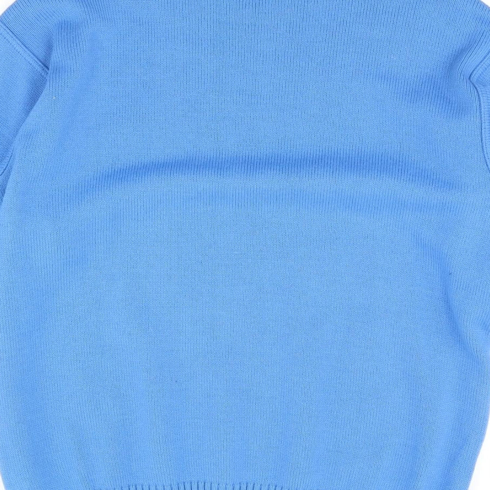 Heathways Mens Blue Pullover Jumper Size M