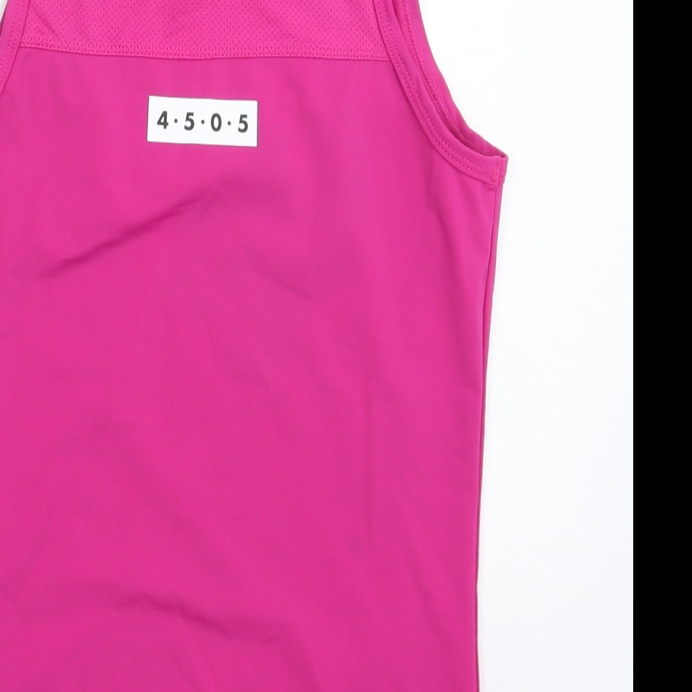 ASOS Womens Pink Jersey Tank Size 8