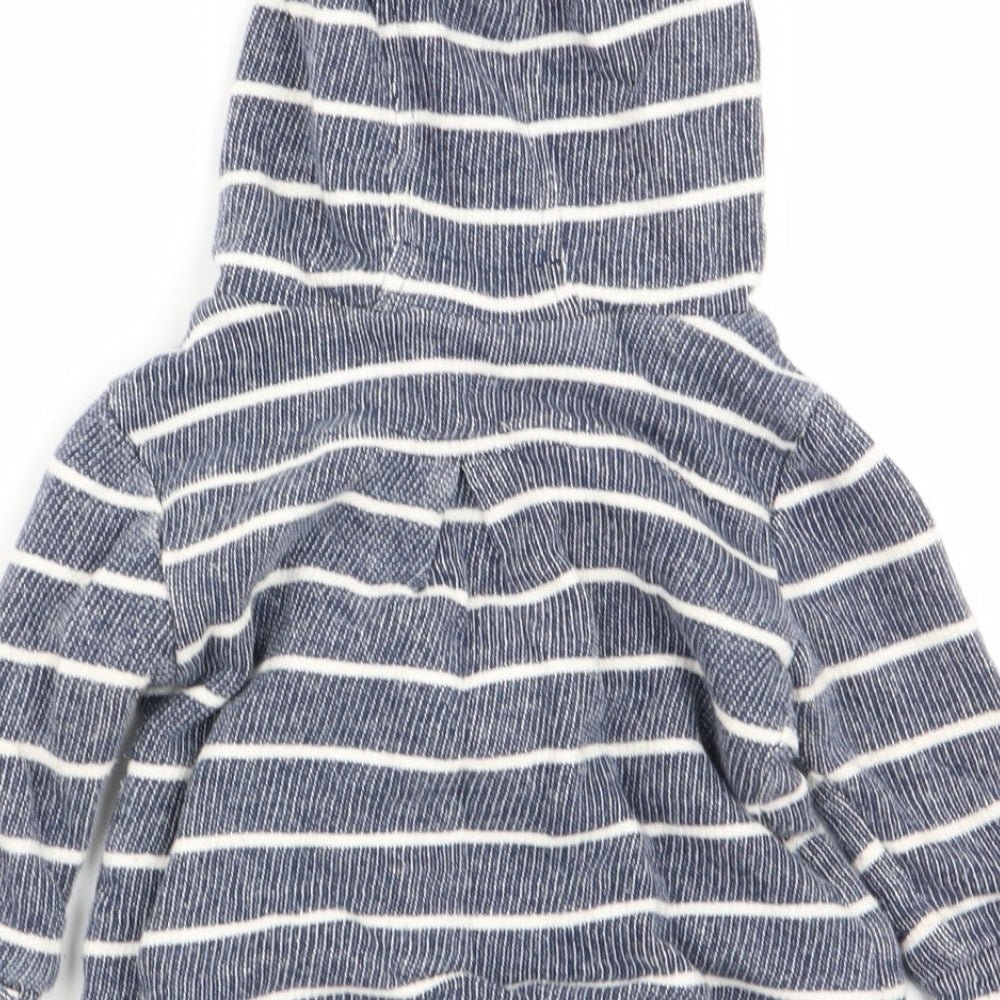 NEXT Girls Multicoloured Striped Cardigan Jumper Size 3-6 Months