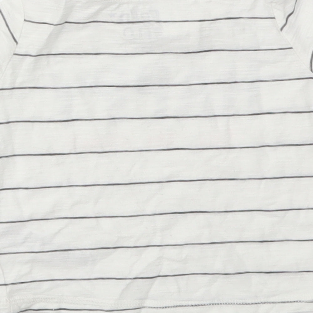 F&F Boys Multicoloured Striped Basic T-Shirt Size 3-6 Months