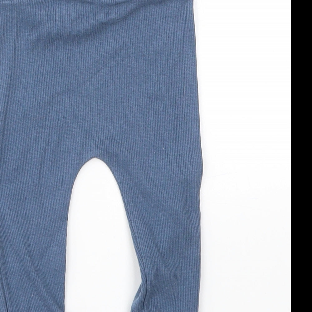 George Boys Blue Capri Trousers Size 3-6 Months