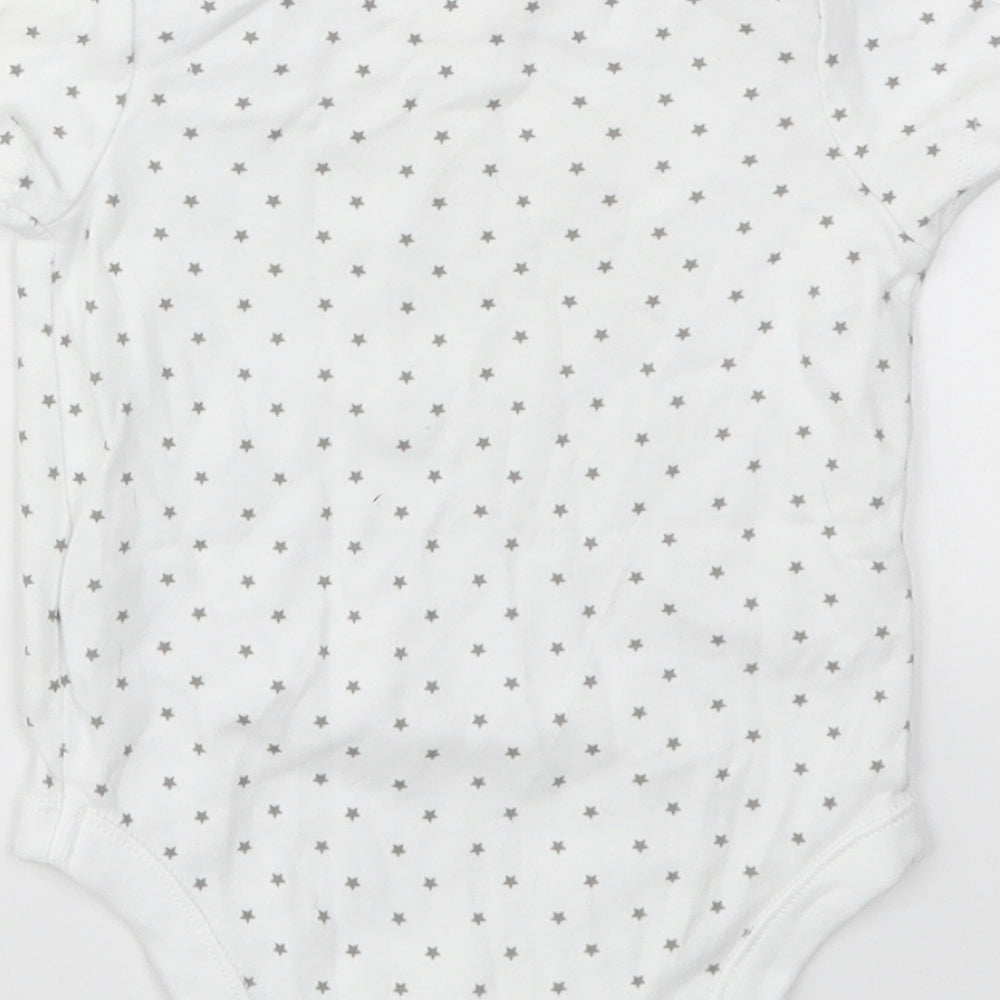 F&F Baby Multicoloured Argyle/Diamond Babygrow One-Piece Size 6-9 Months