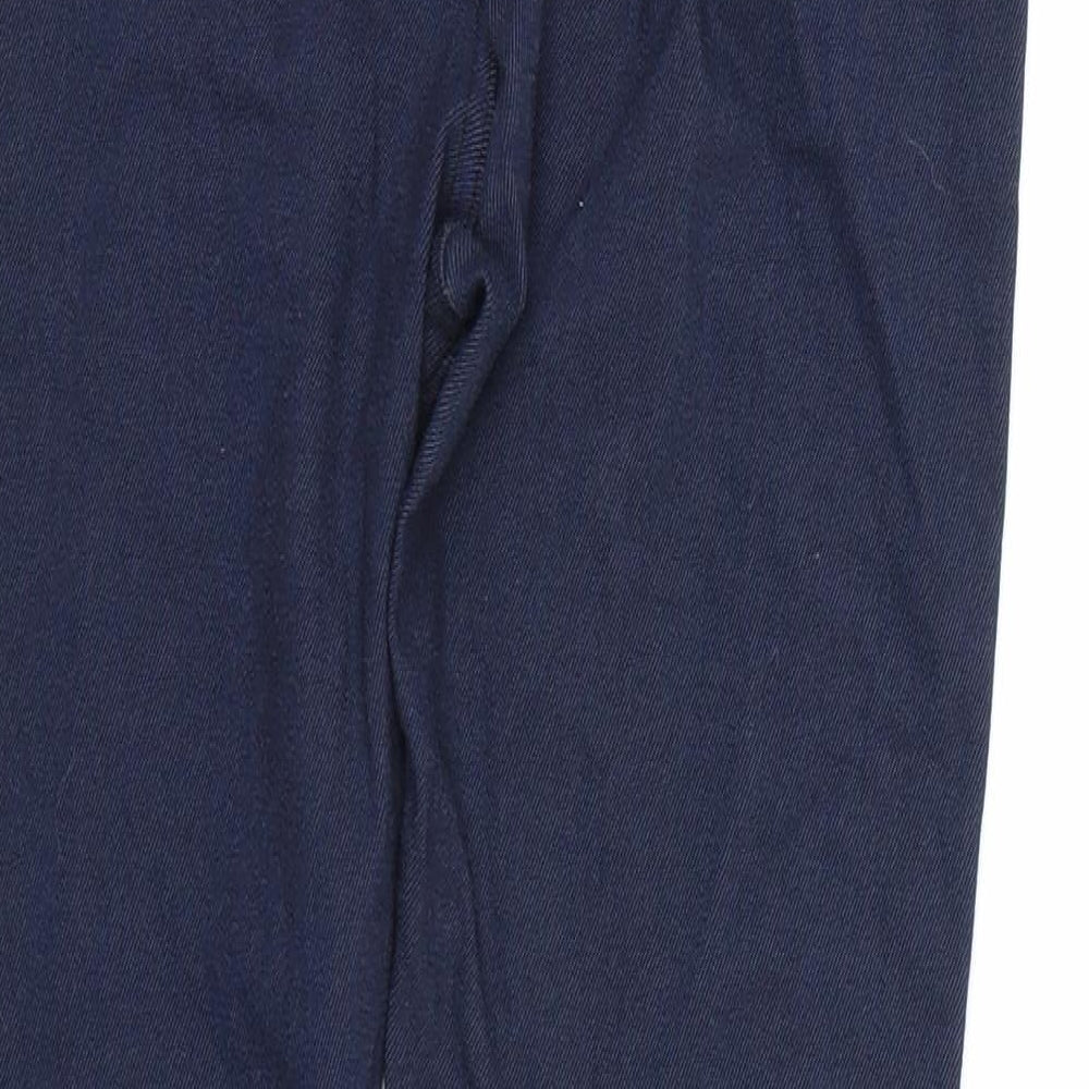Preworn Womens Blue Capri Leggings Size L L28 in