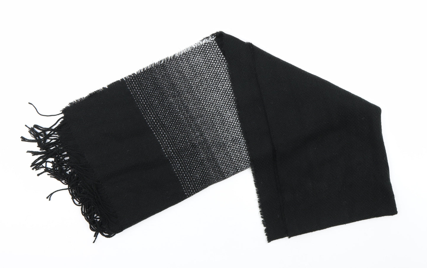 Cedar Wood State Unisex Black Scarf