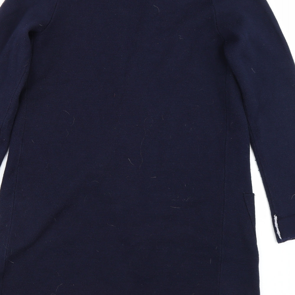 Roman Womens Blue Jacket Blazer Size 10