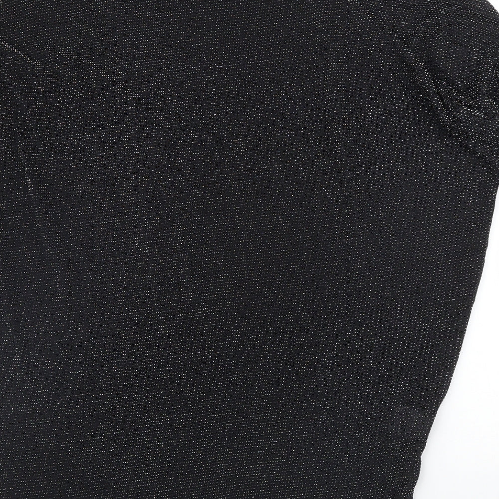 Dare Label Womens Silver Basic Blouse One Size