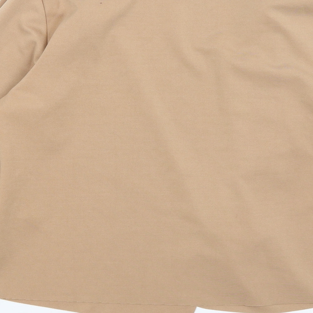 SheIn Womens Brown Jacket Blazer Size S