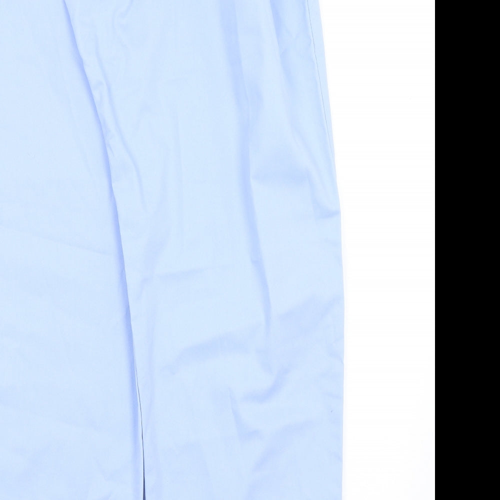 Alexandra Womens Blue Trousers Size M L28.5 in