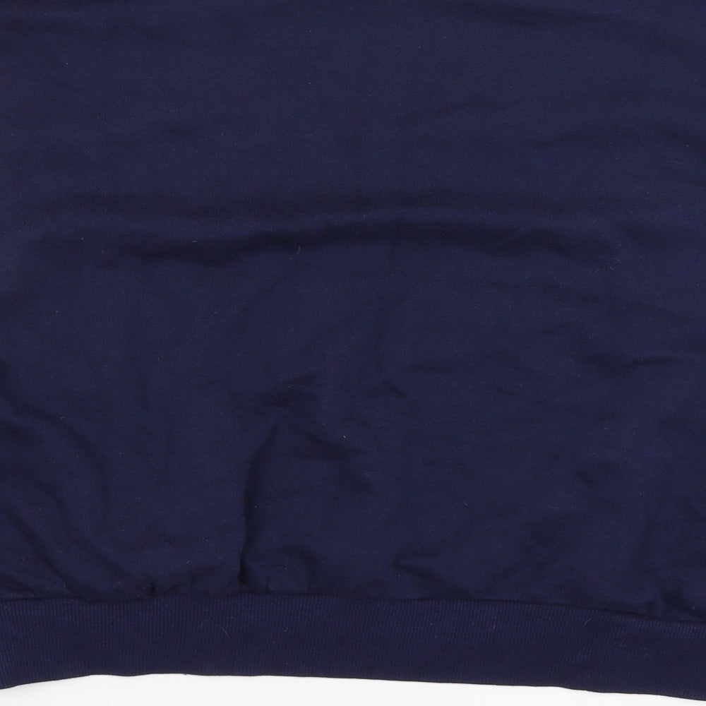Divided Womens Blue Pullover Jumper Size M