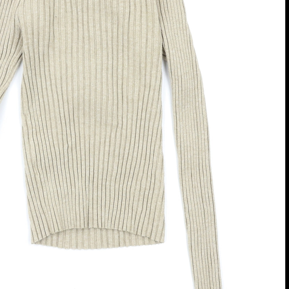 ASOS Womens Beige Pullover Jumper Size 10