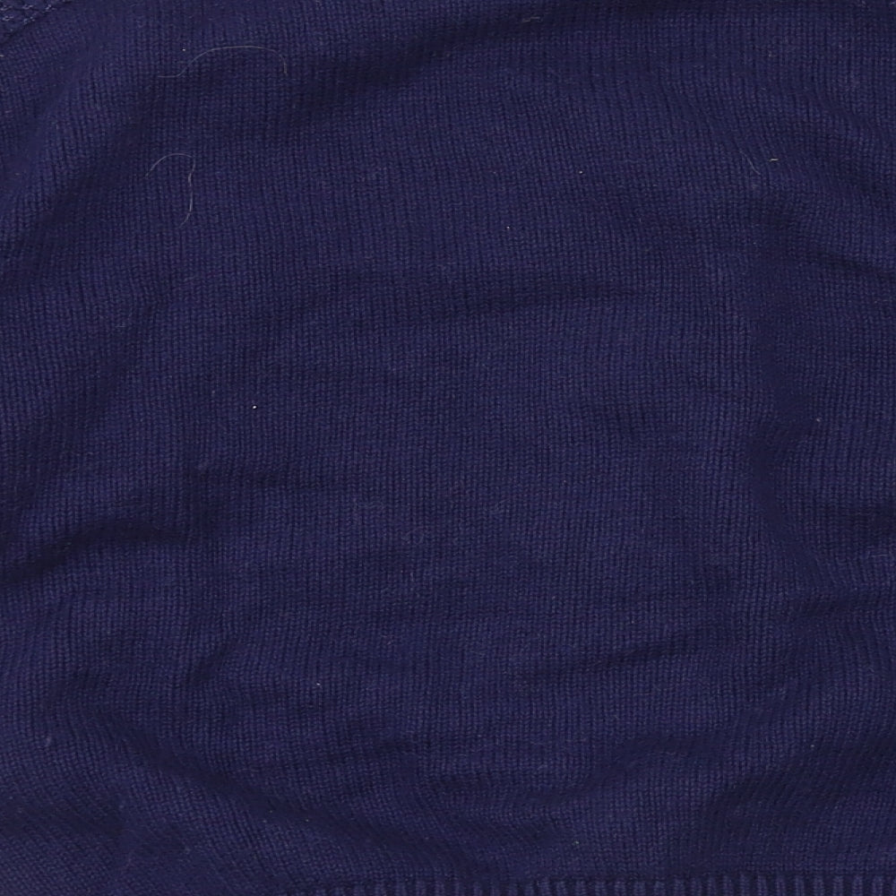 Marks & Spencer Womens Blue Full Zip Jumper Size 10