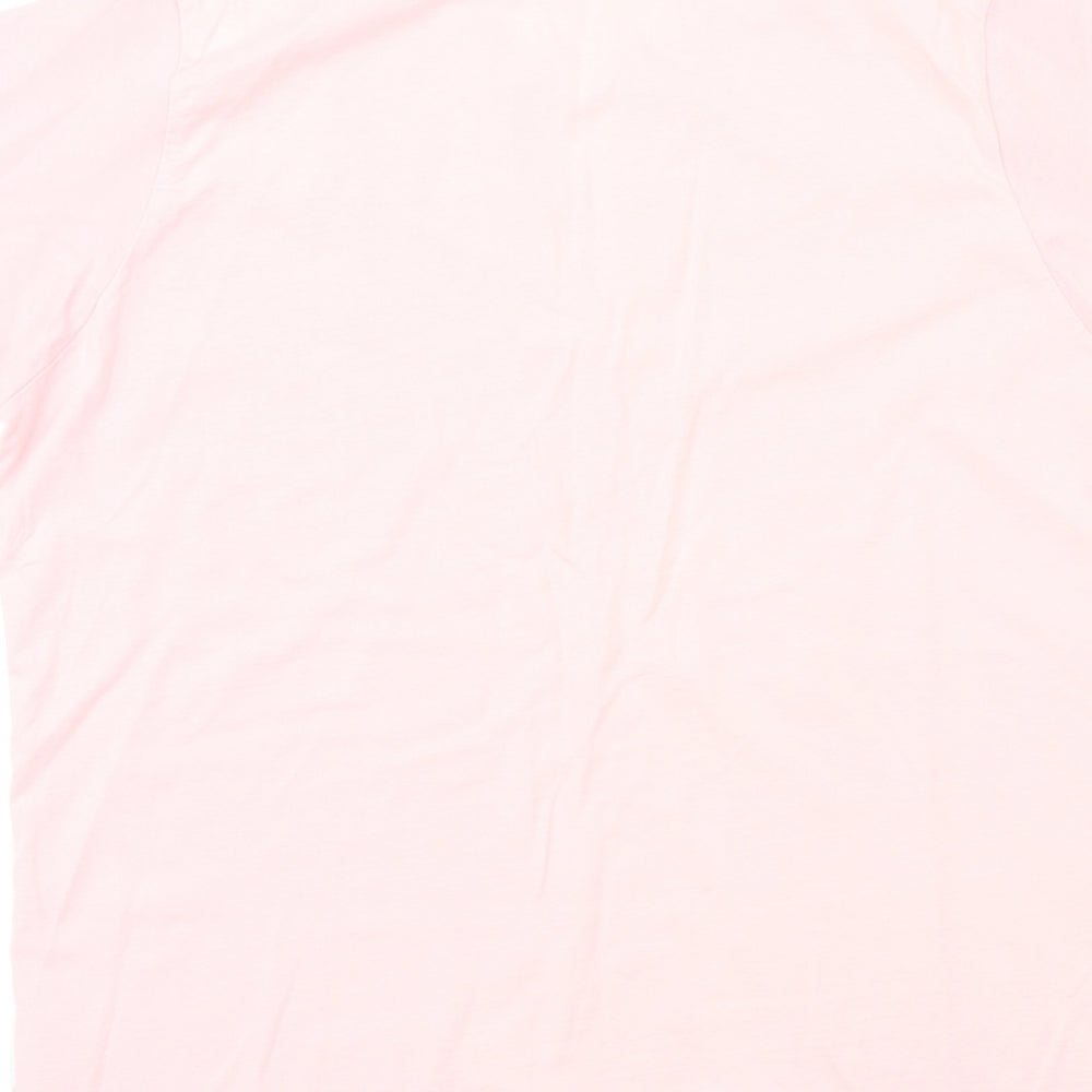 EWM Womens Pink Basic T-Shirt Size 16