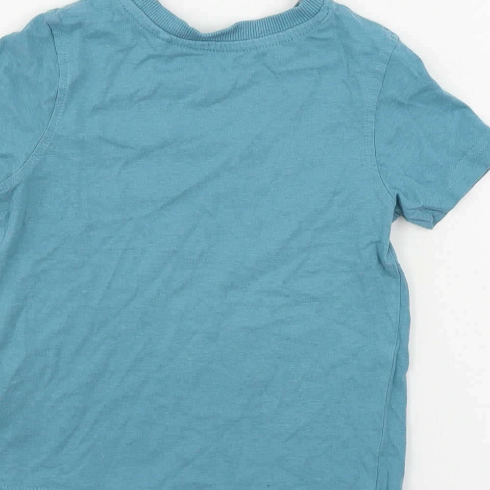 George Boys Blue Basic T-Shirt Size 2 Years
