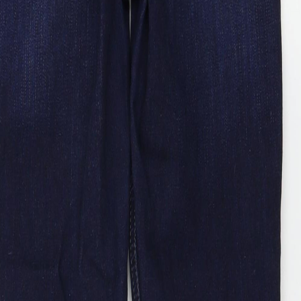 Topshop Womens Blue Skinny Jeans Size 26 in L32 in