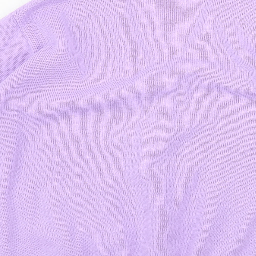 SH Collection Womens Purple Cardigan Jumper Size M