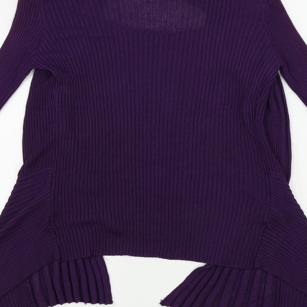 Saloos Womens Purple Pullover Jumper Size S