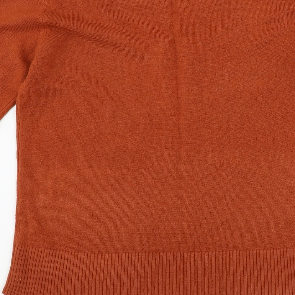 Classics Womens Brown Pullover Jumper Size M