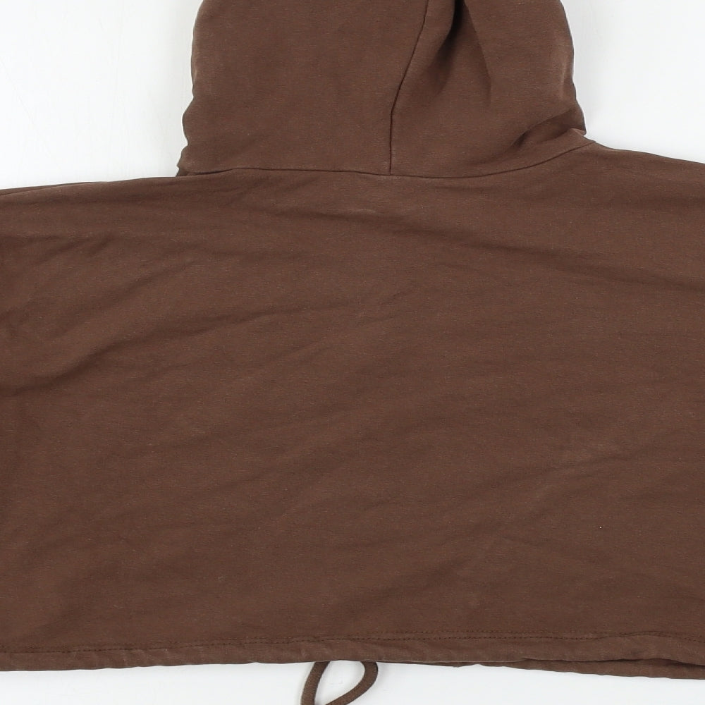 PARISIAN Womens Brown Pullover Hoodie Size 8