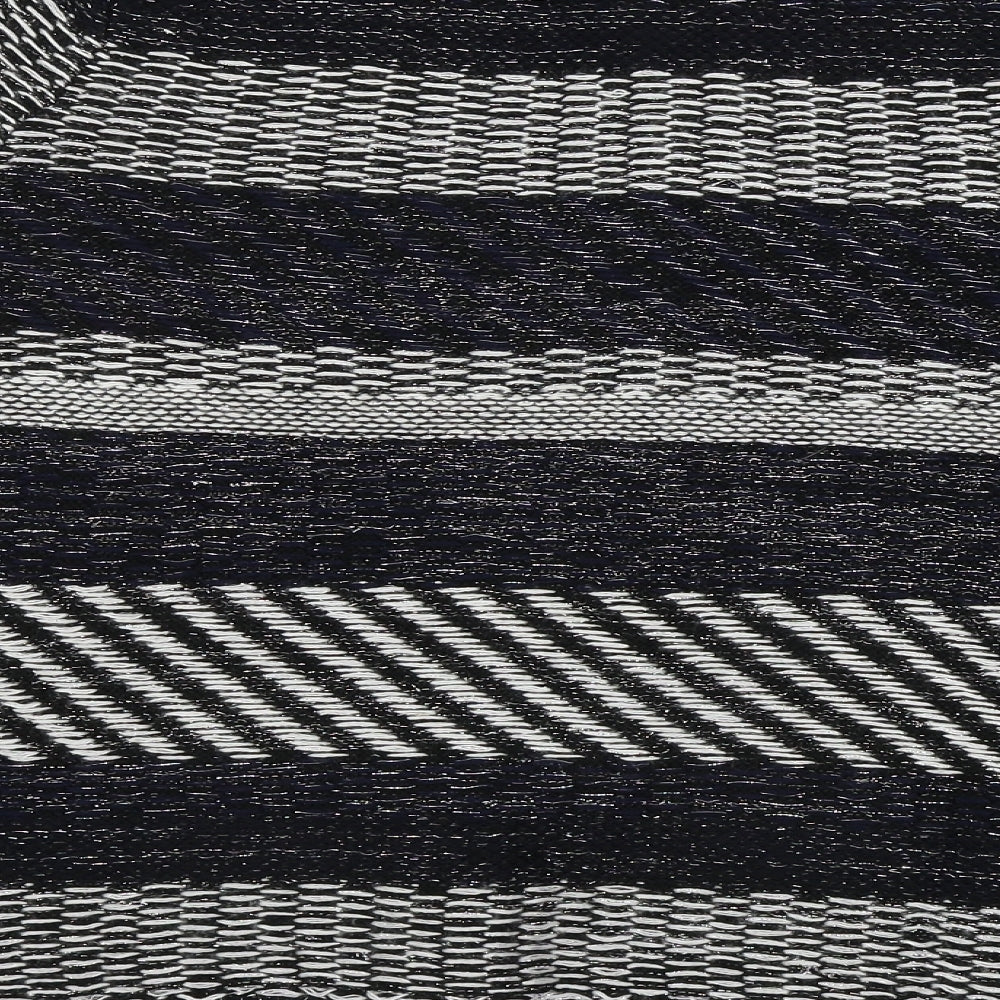tegether Womens Black Geometric Cardigan Jumper Size 14