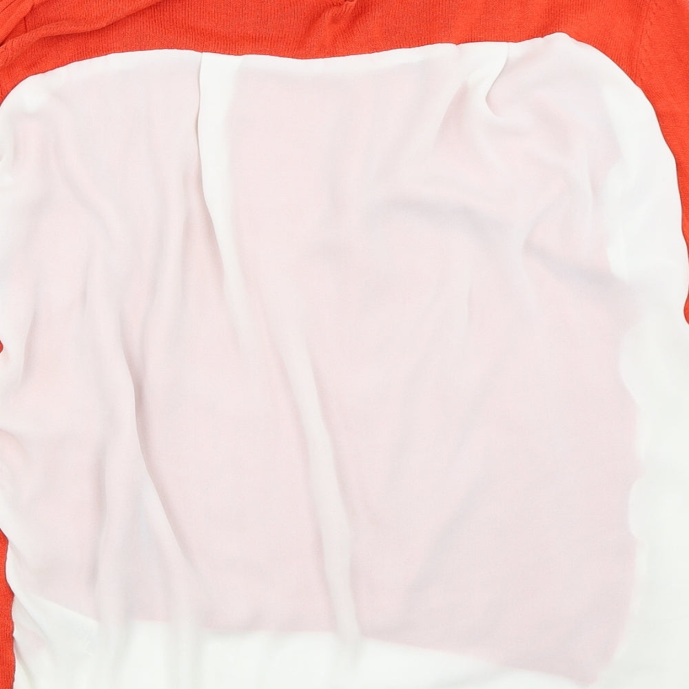 Atmosphere Womens Orange Pullover Jumper Size 14