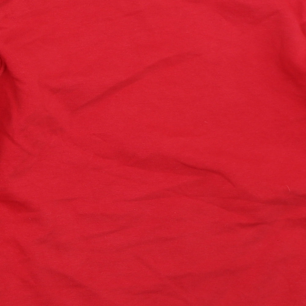 George Boys Red Pullover Sweatshirt Size 10-11 Years