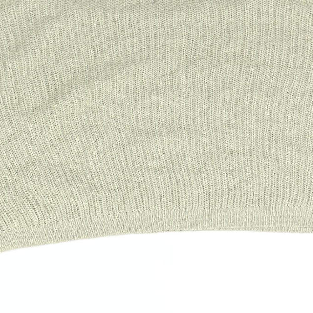 PRETTYLITTLETHING Womens Beige Pullover Jumper Size M