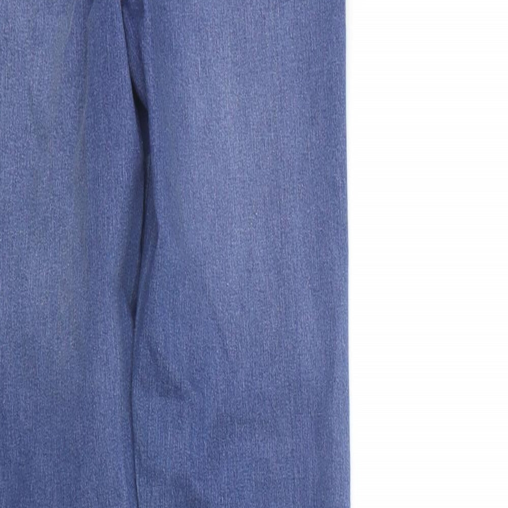 Papaya Womens Blue Straight Jeans Size 8 L29 in