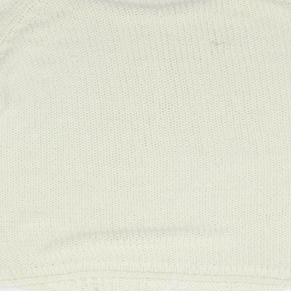 Atmosphere Womens White Pullover Jumper Size 10
