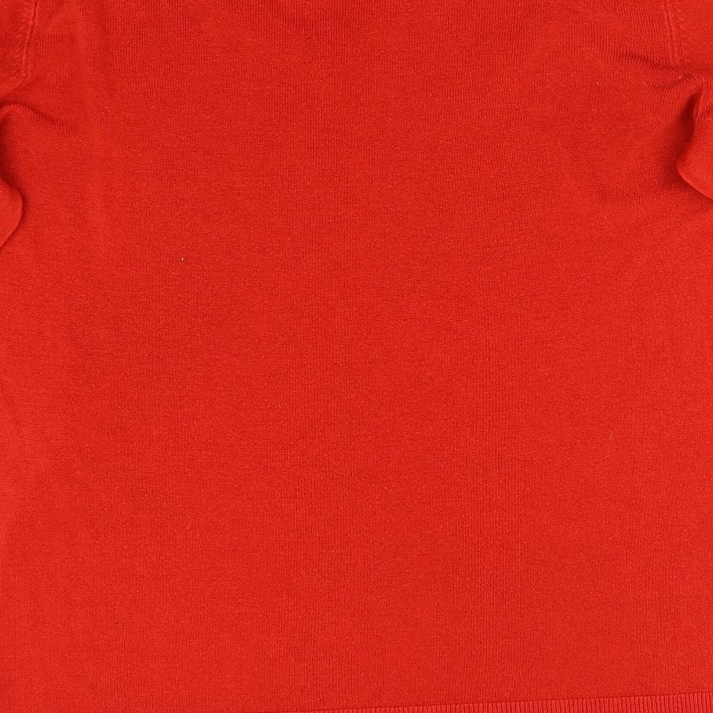 Matalan Womens Red Knit Pullover Jumper Size XL