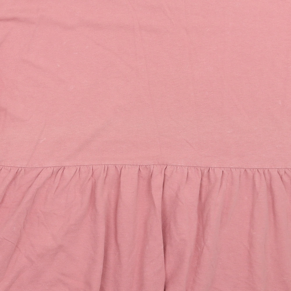 ASOS Womens Pink Basic T-Shirt Size 10