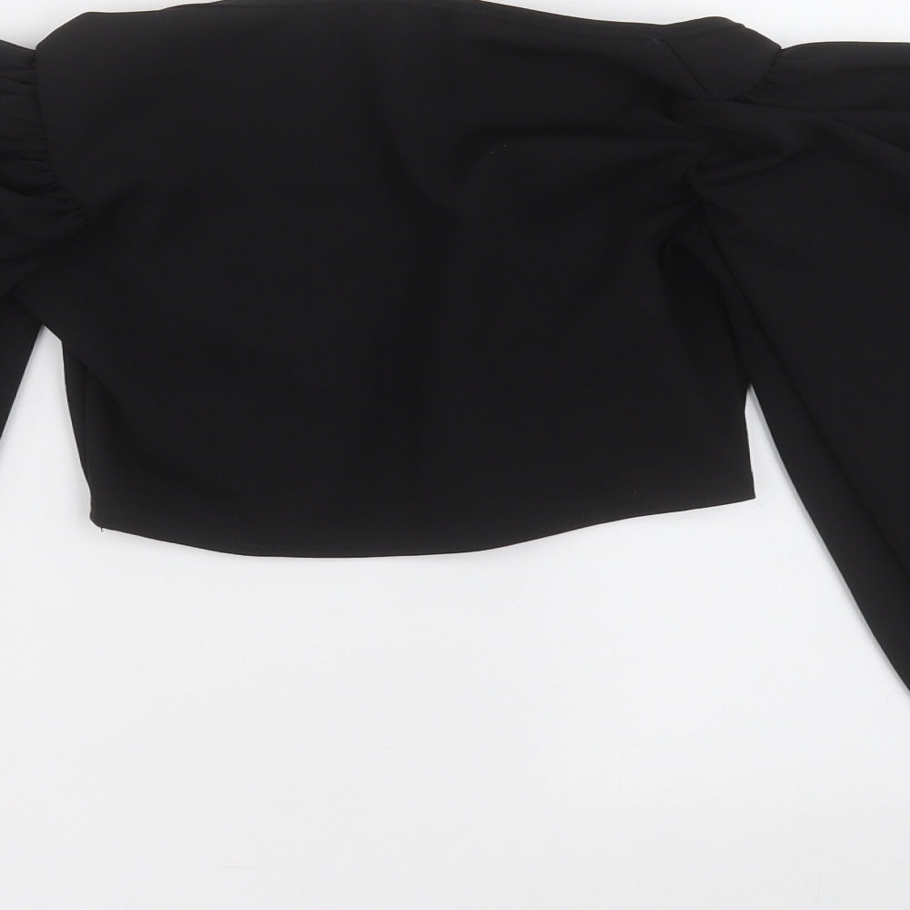 I SAW IT FIRST Womens Black Camisole Blouse Size 4