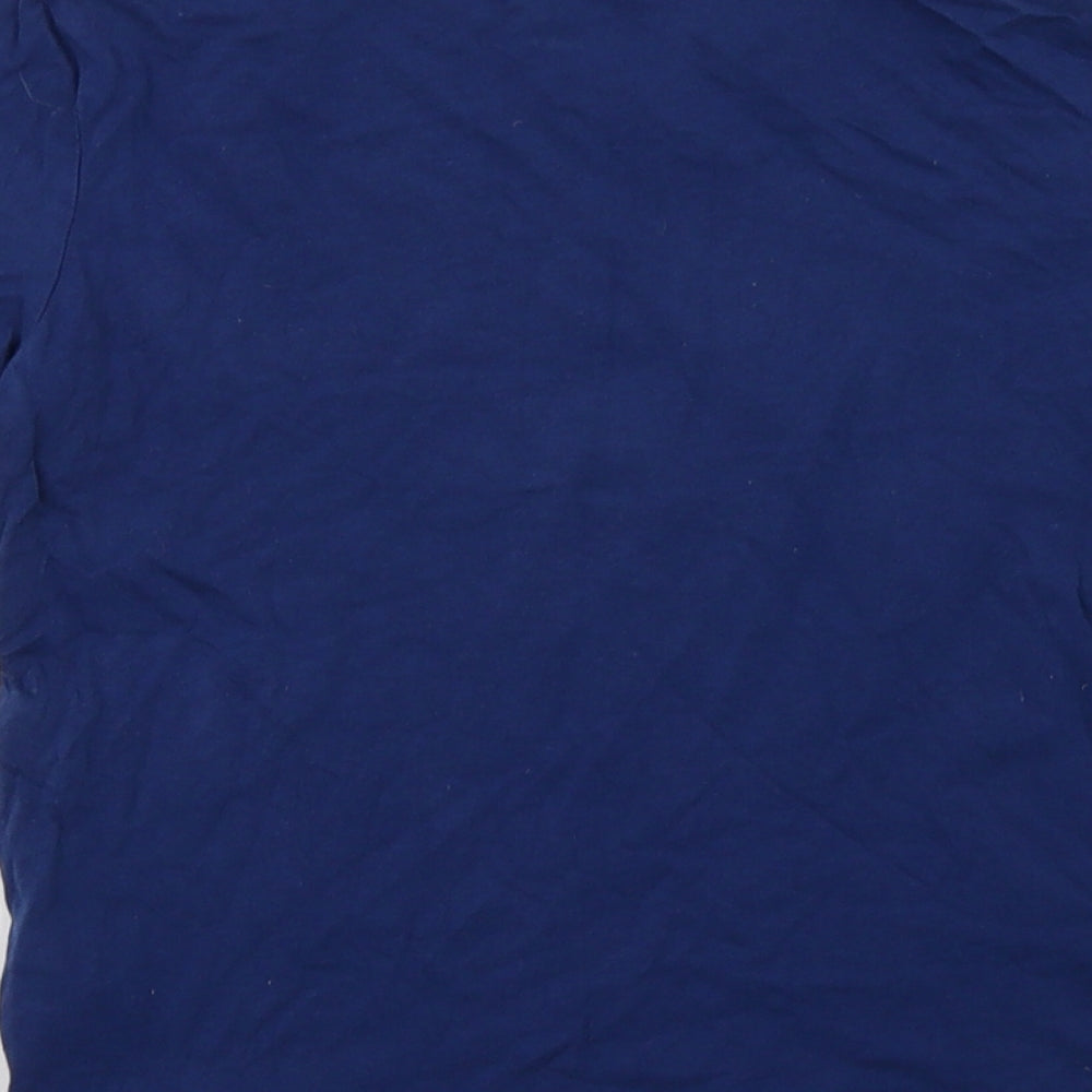 lily & dan Boys Blue Basic T-Shirt Size 8 Years