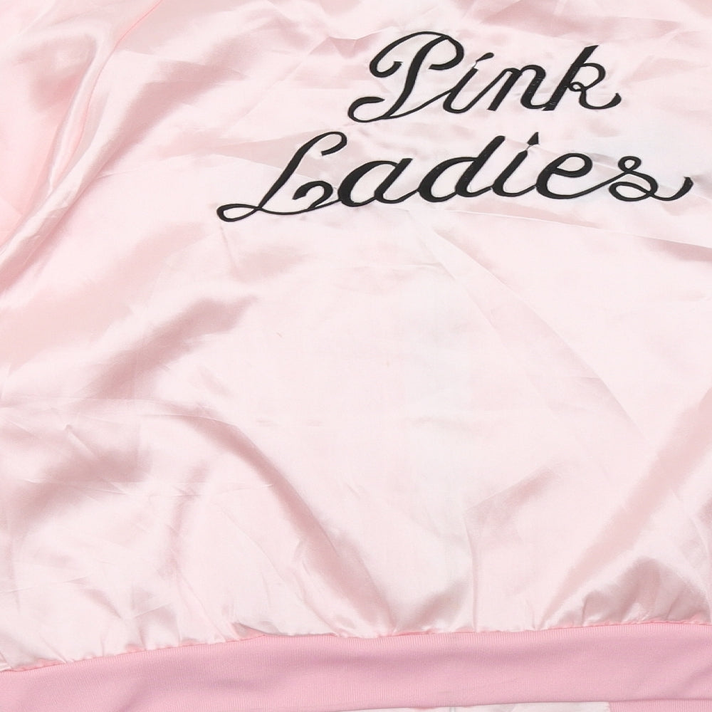 smithys Womens Pink Full Zip Sweatshirt Size M