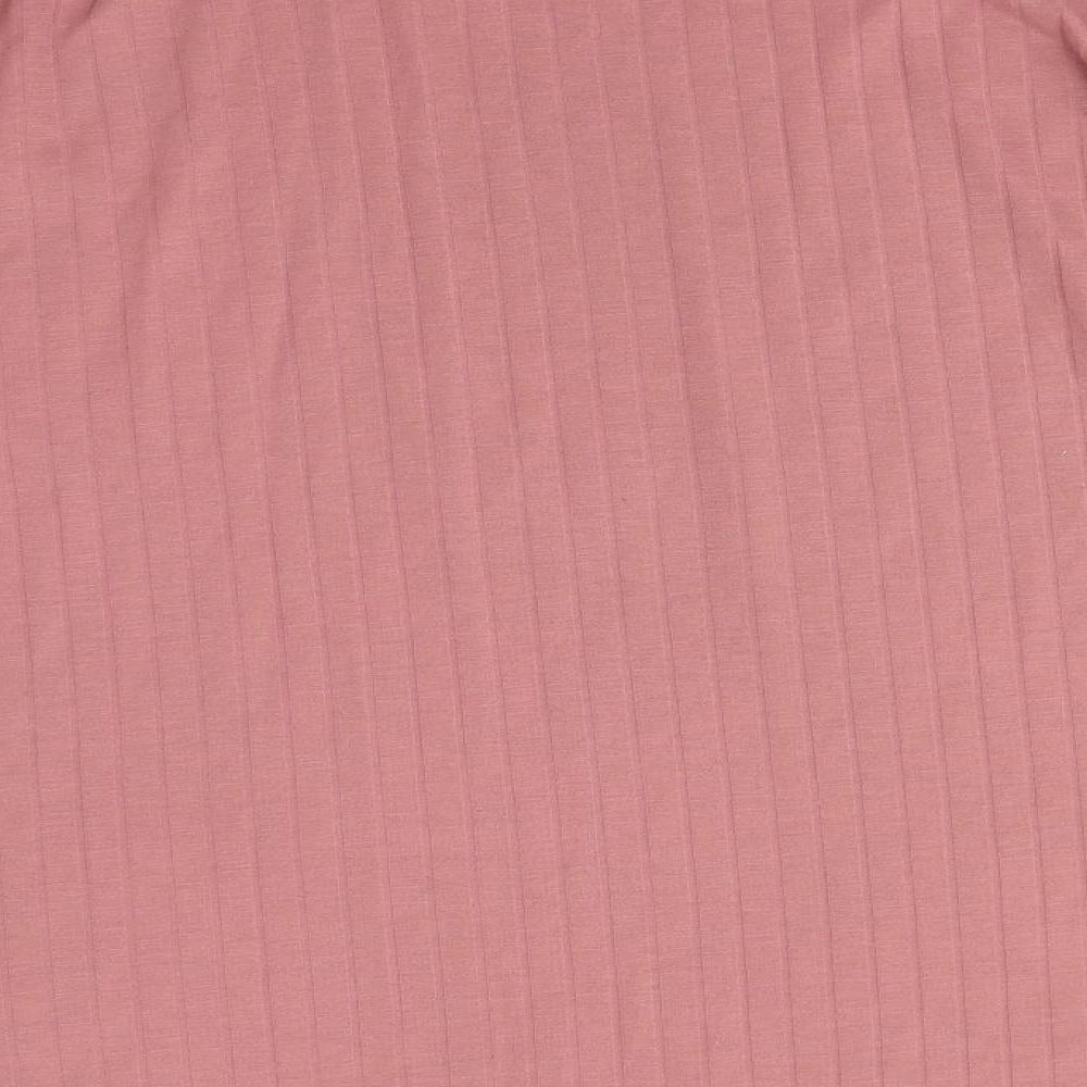 Select Womens Pink Basic Blouse Size 12