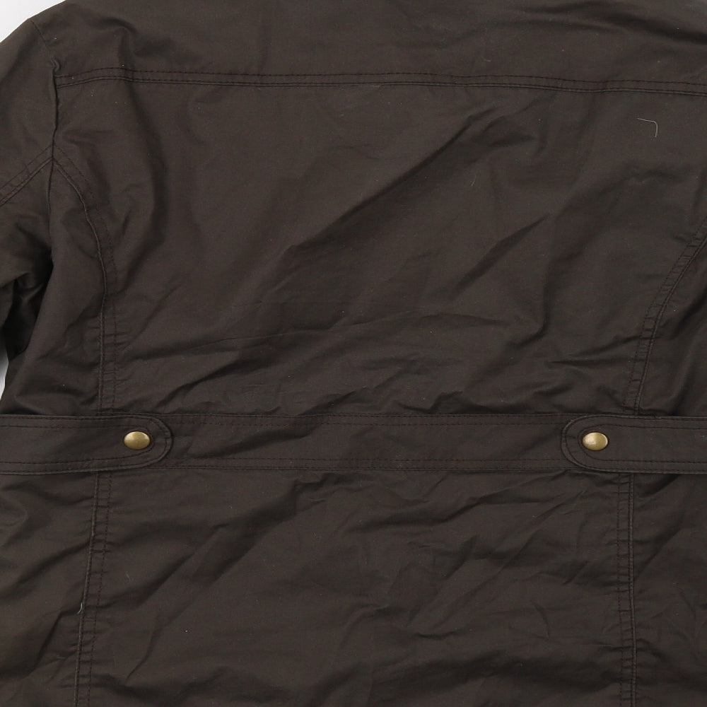 Being Casual Womens Green Jacket Size 12