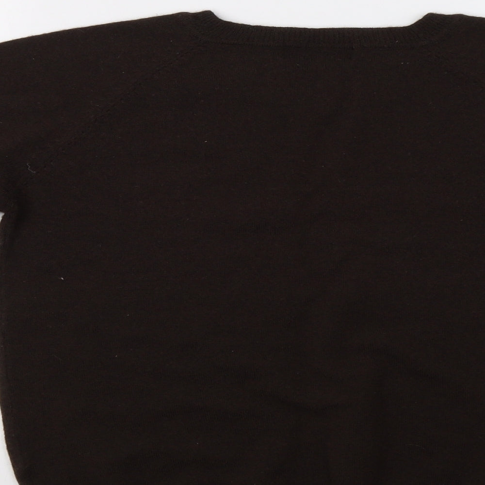 Petroleum Womens Brown Pullover Jumper Size L