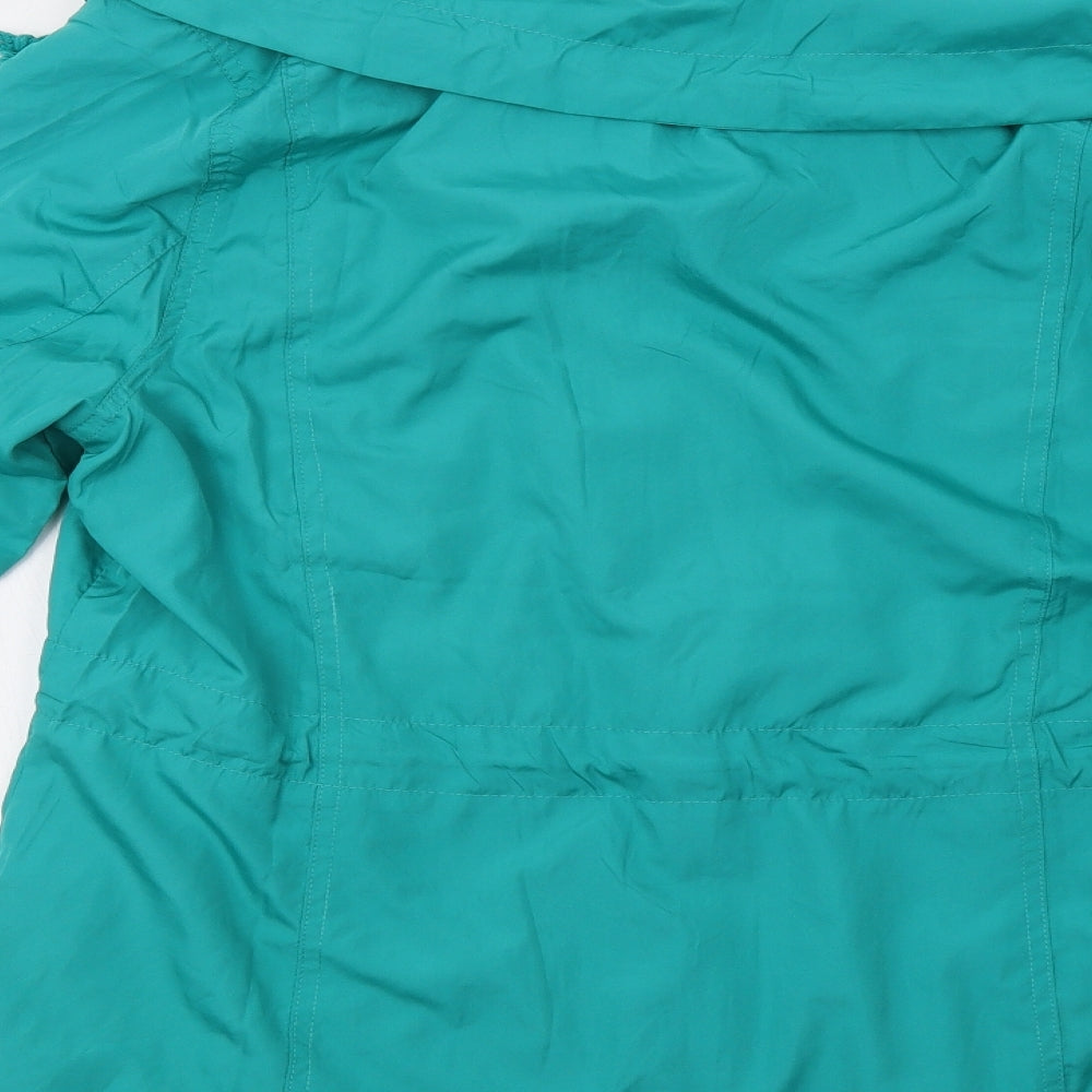 Joan Vass Womens Green Jacket Size XL