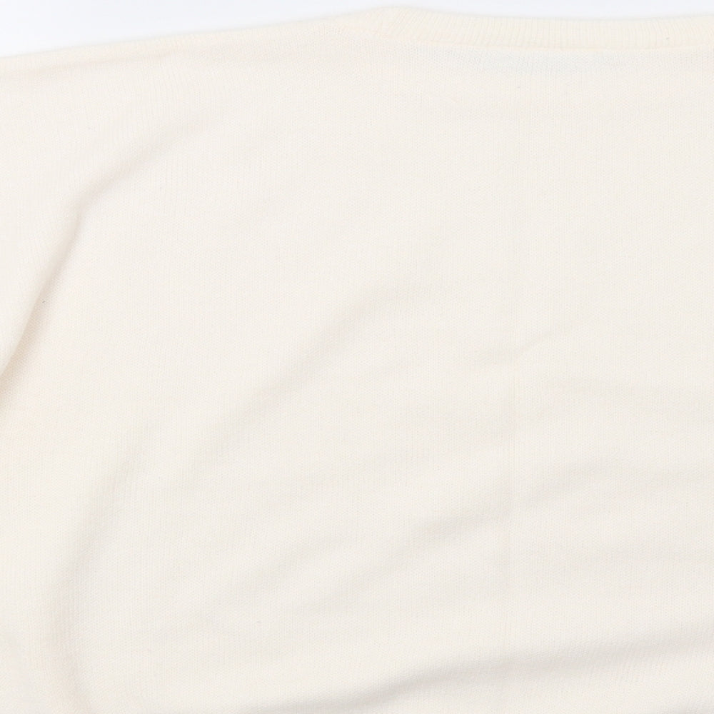 BHS Womens Ivory Pullover Jumper Size L