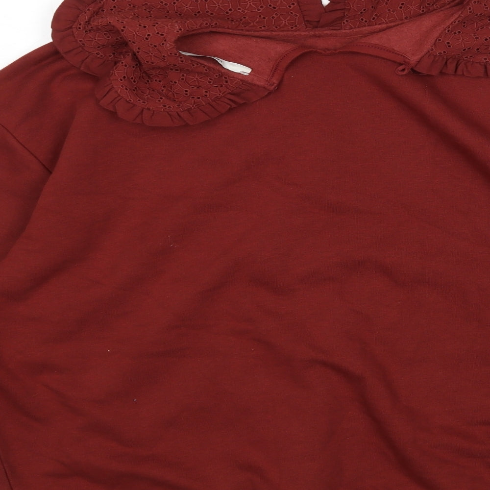 George Womens Brown Pullover Sweatshirt Size M