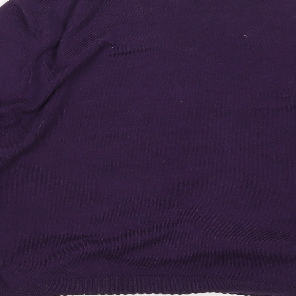 Wallis Womens Purple Cardigan Jumper Size M