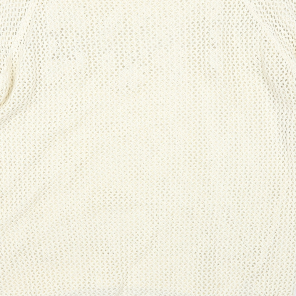 Warehouse Womens Beige Pullover Jumper Size 10